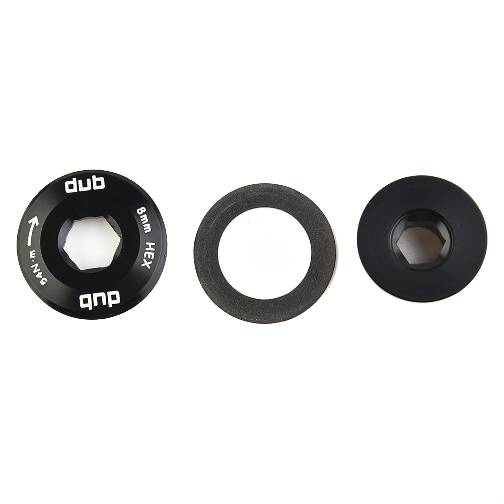 M18-M30 Selbstextrahierende Kurbelschraube für SRAM für DUB Kurbelgarnituren Aluminiumlegierung Schwarz Ersatzteil für Fahrrad – Detail 5