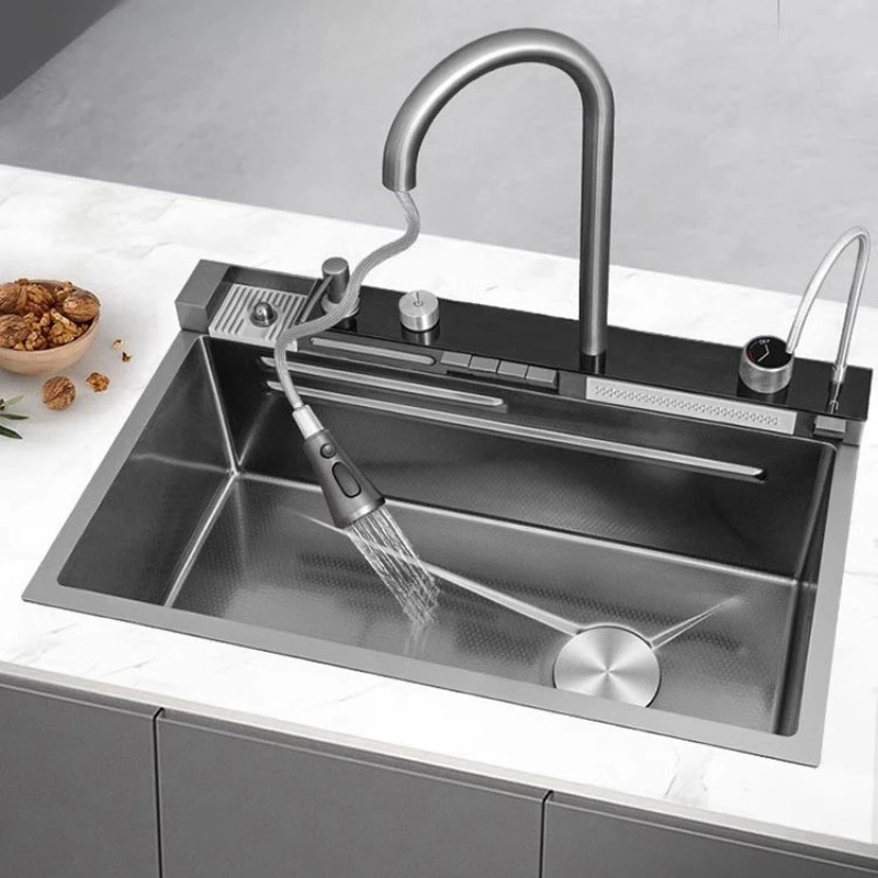 Multifunctional Kitchen Sinks Embossed Stainless Steel Kitchen Sinks Scratch-resistant Home Improvement Lavelli Da Cucina ZY40SC