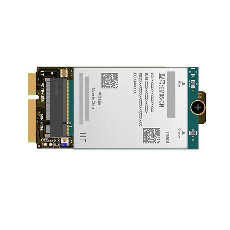 Mini PCIe para NGFF M.2 Wireless WiFi Ethernet Estender Card, Adaptador de Rede, Módulo Compatível com Bluetooth, Key B Converter