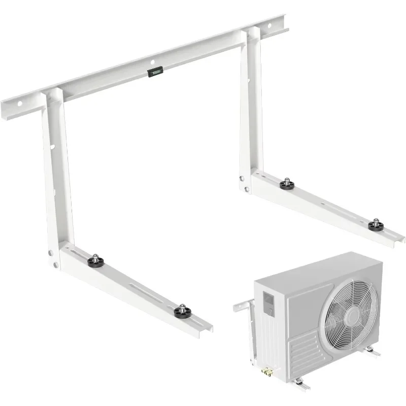 

Universal Heavy Duty Folding Mini Split AC Wall Mount Bracket AC Air Conditioning Bracket Outdoor Unit Bracket