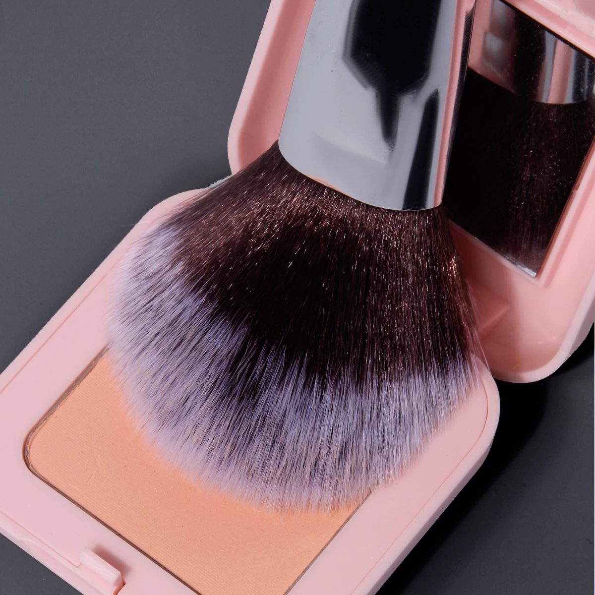 แปรงปัดแป้งด้ามไม้ 1 ชิ้น แปรงปัดแก้ม แปรงคอนแทค แปรงเซ็ตติ้ง แปรงแต่งหน้าอเนกประสงค์ อุปกรณ์เสริมความงาม