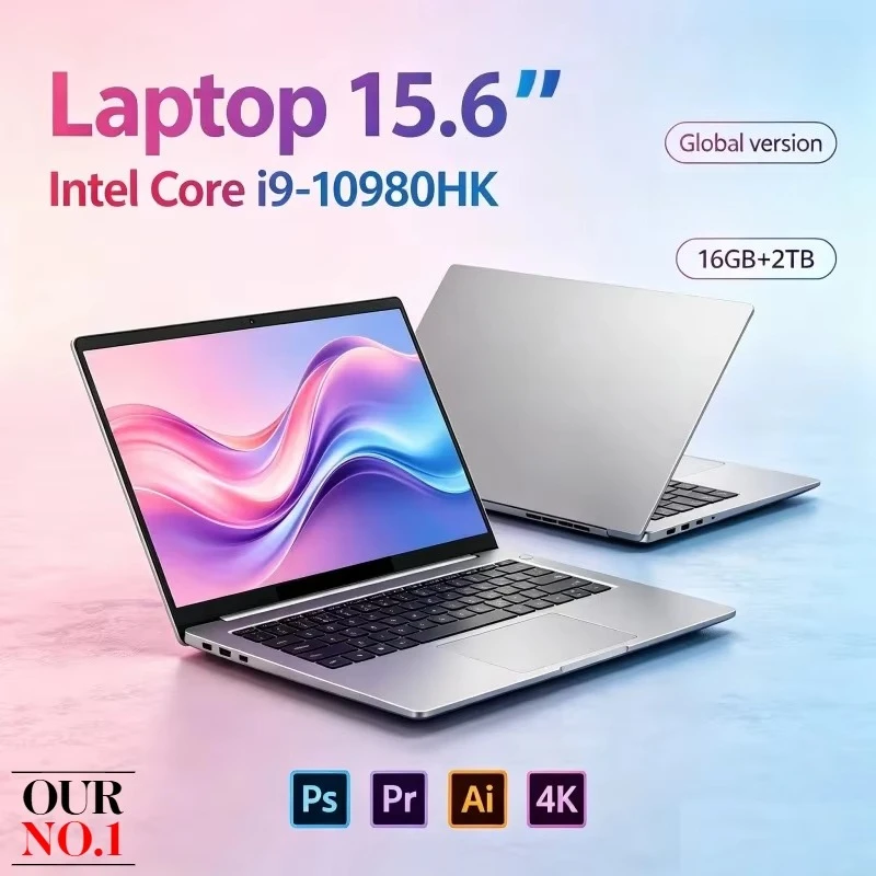 Intel Intel Core i9-10980HK 15.6 Inch Laptop 16GB/ 32GB RAM DDR3 M.2 2048GB SSD Ultrabook Computer Fingerprint Unlock WIFI 5 BT - Aliexpress Deal