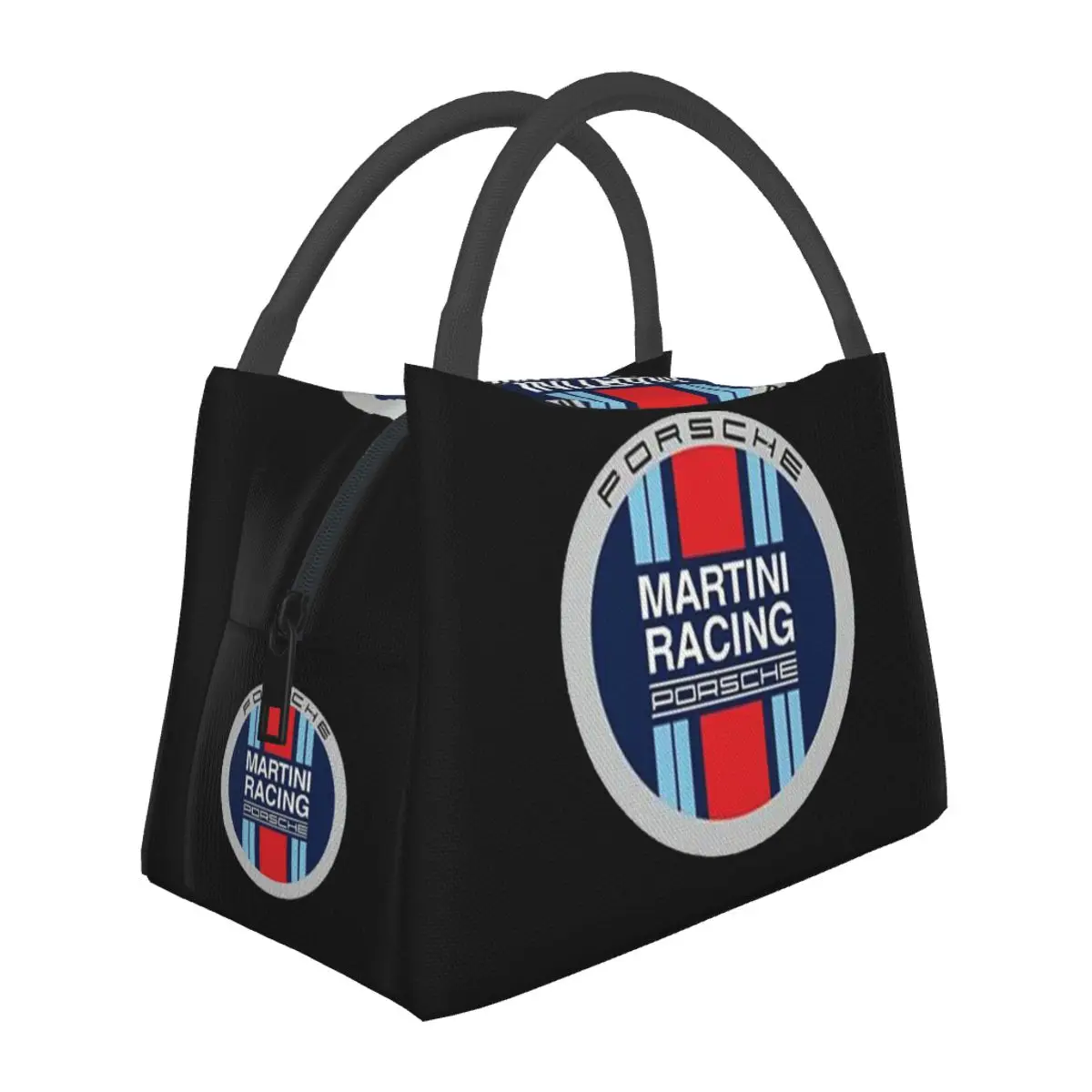 Martini Racing Team Lunchtassen Geïsoleerde Bento Box Herbruikbare Lunch Tote Picknickzakken Koeler Thermische Tas voor Vrouw Kinderen School