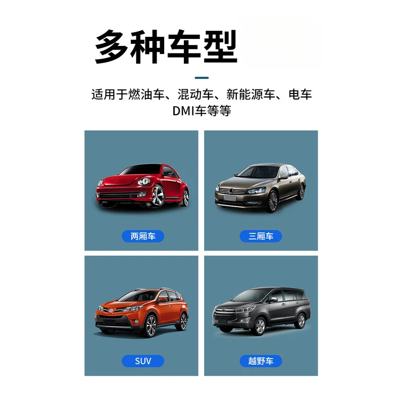 Export Half Car Cover Universal for Sedan SUV, Hailproof Sun & Snow Protection Half Body Vehicle Protective Cover