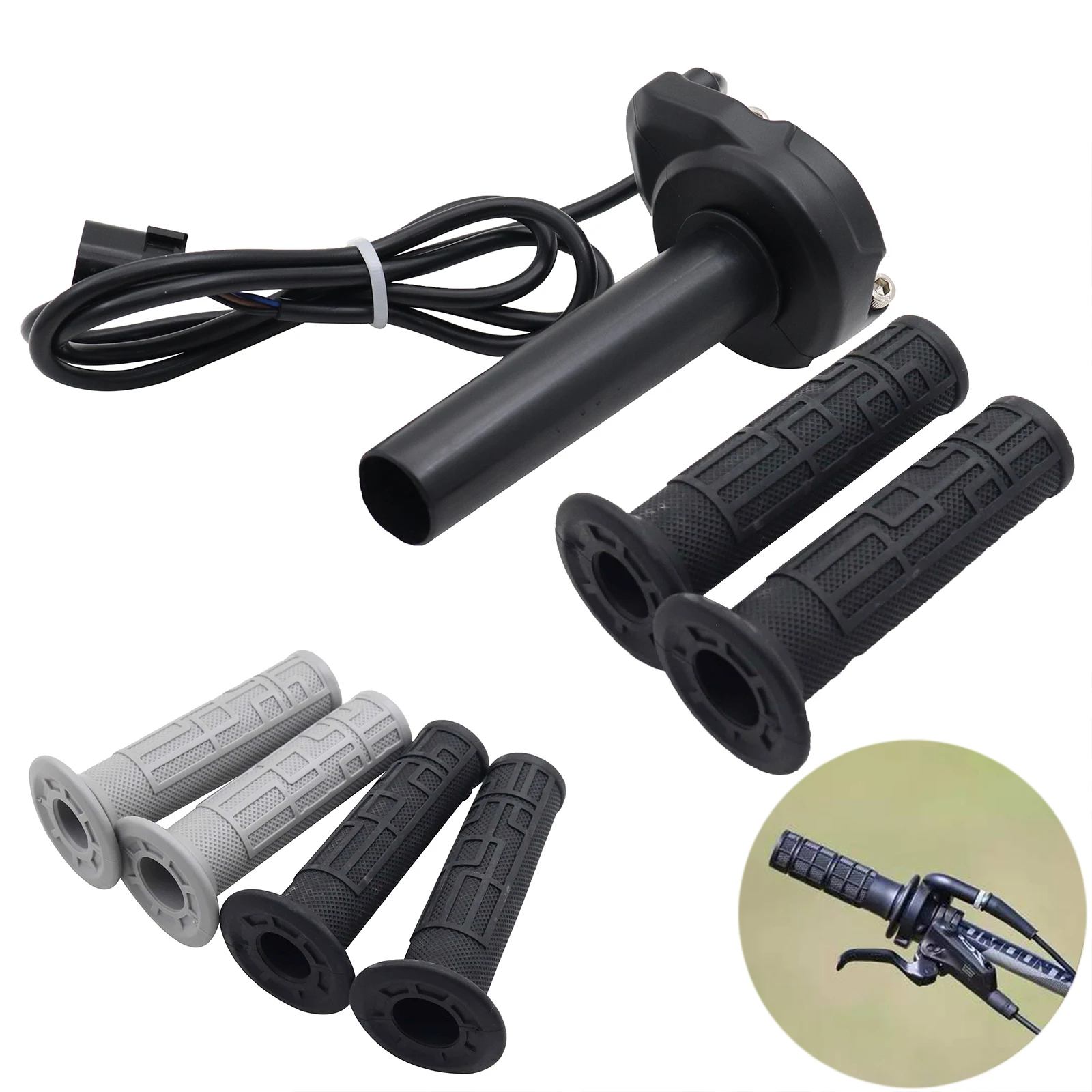 Electric Motorcycle Throttle Turn Grip Handlebar Accelerated Handle Throttle For Surron Sur-Ron Light Bee X S Motocross Parts
