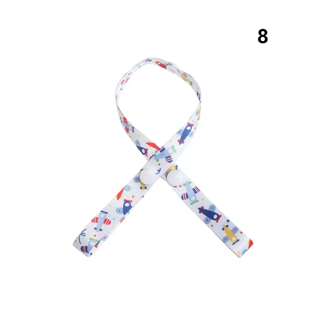 

1pc Teether Fixed Colorful Trolley Lanyard Strap Holder Hangers Bind Belt Anti-lost Chain Stroller Accessories Fixing Strap