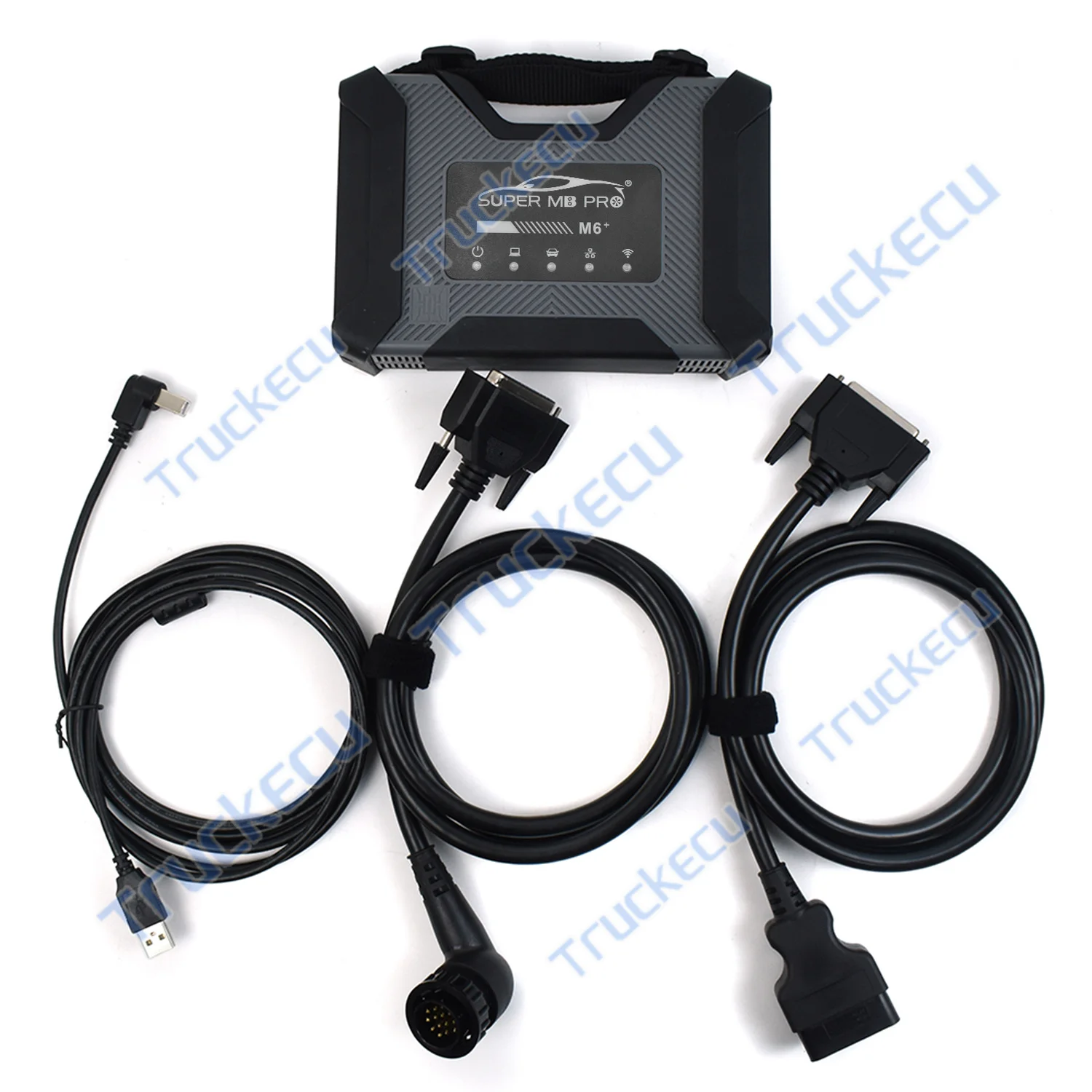 SUPER MB PRO M6 better MB C4 C5 AS C6 WiFi MB Star Cars Trucks diagnostic tool with Multiplexer+Lan Cable+OBD2 16pin Cable