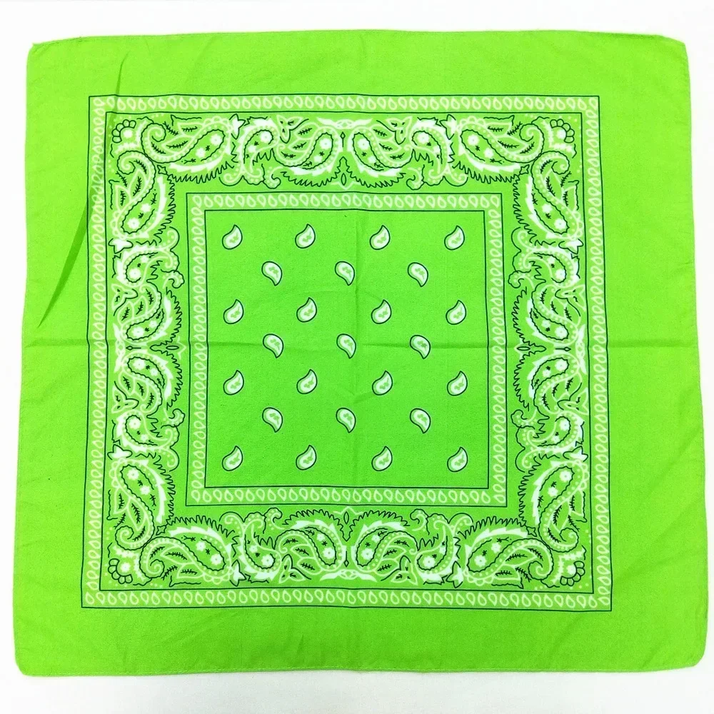 55cm * 55cm Outdoor-Sport Bandana Schal Gesichts maske Reiten Camping Radfahren Kopftuch Rohr Armband Paisley Stirnband Frauen Männer – Detail 14