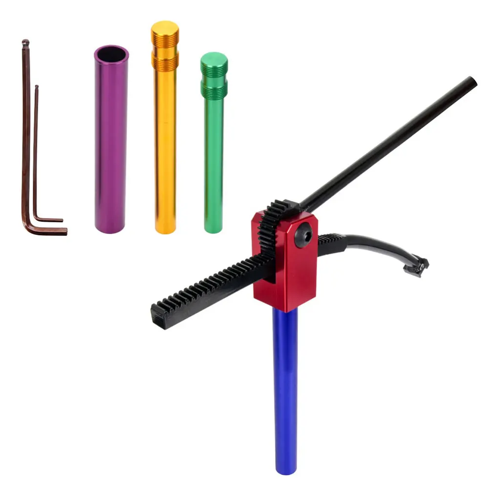 

Compact Steel Dirt Bike Tire Changing Tool Kit Fits Wheels 16 21 inch and Axles 10 25mm Foldable Frame for Convenient Storage