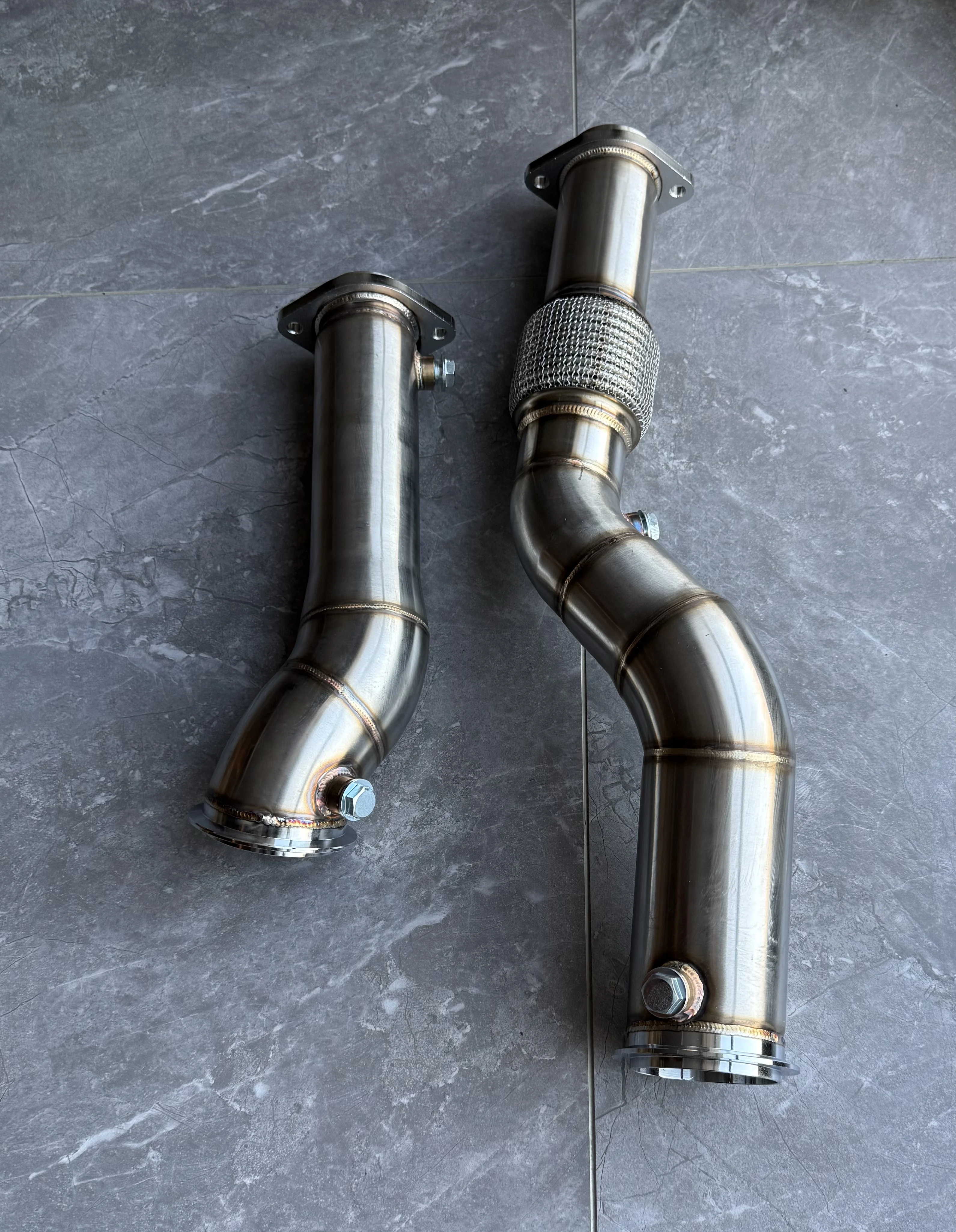 3.5 بوصة توربو النازل ل M3 M4 G80 M3 M4 G82 S58 3.0T 2021-UP العادم النازل