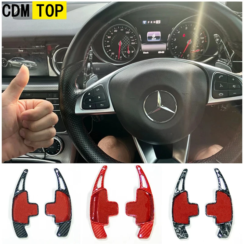 Modificación de cambio de paleta de volante para Mercedes Benz, accesorios de extensión de clase A/C/E/S/GLC/CLA/GLB/GLE/GLS/CLS