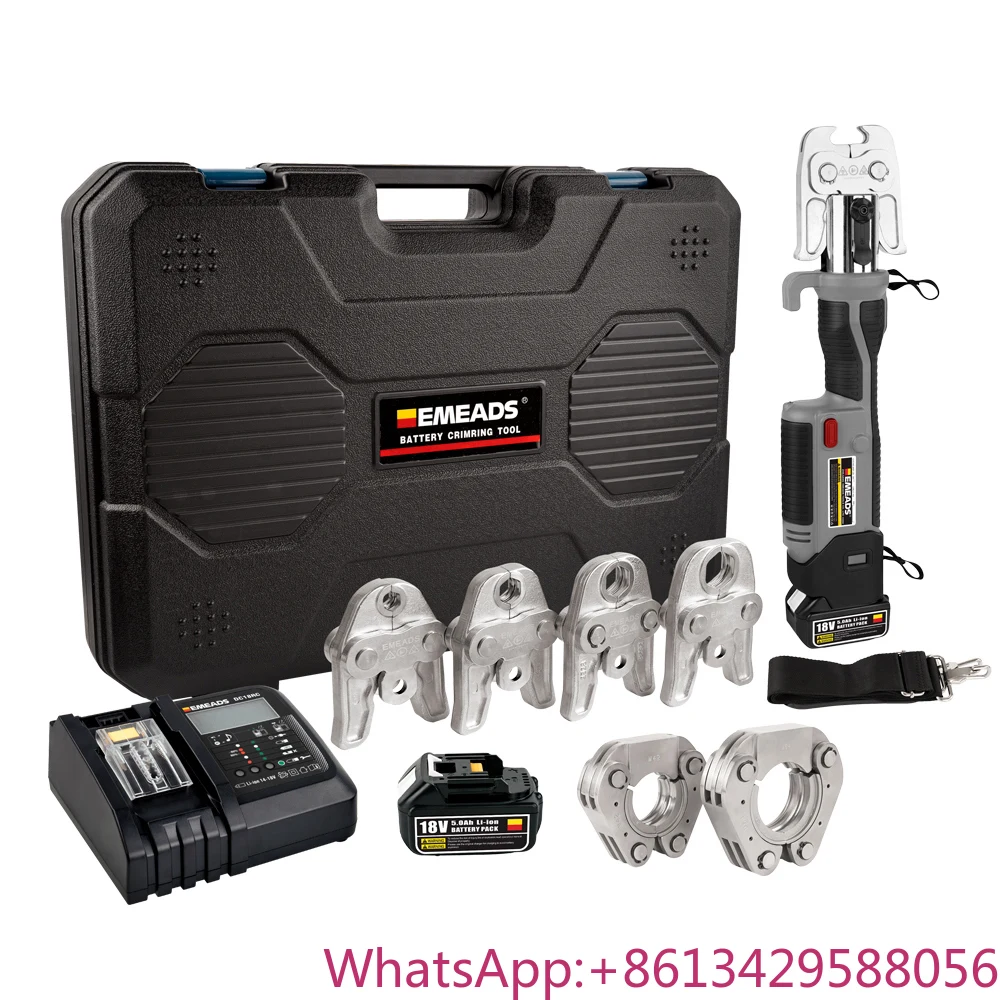 

Crimping Electric Pipe Tool Hydraulic Press Plumbing Battery Tools Emeads GE-1550 Copper 10 Plastic Box EMEADS