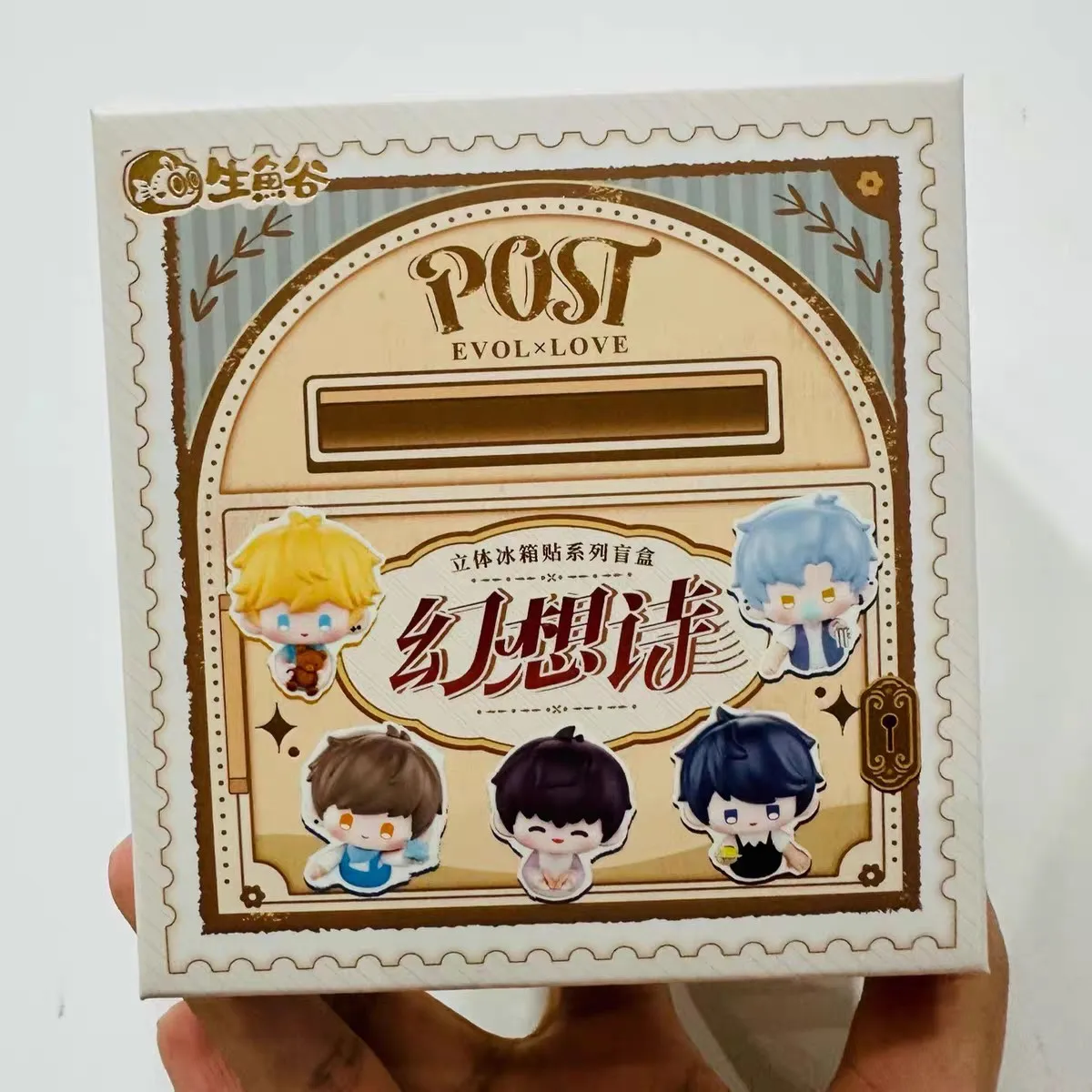 

Оригинальный выбор Mr Love Queen Evol × Love Fantasy Poem Series 3d магнит на холодильник слепая коробка игрушка новые модные коллекционные игрушки