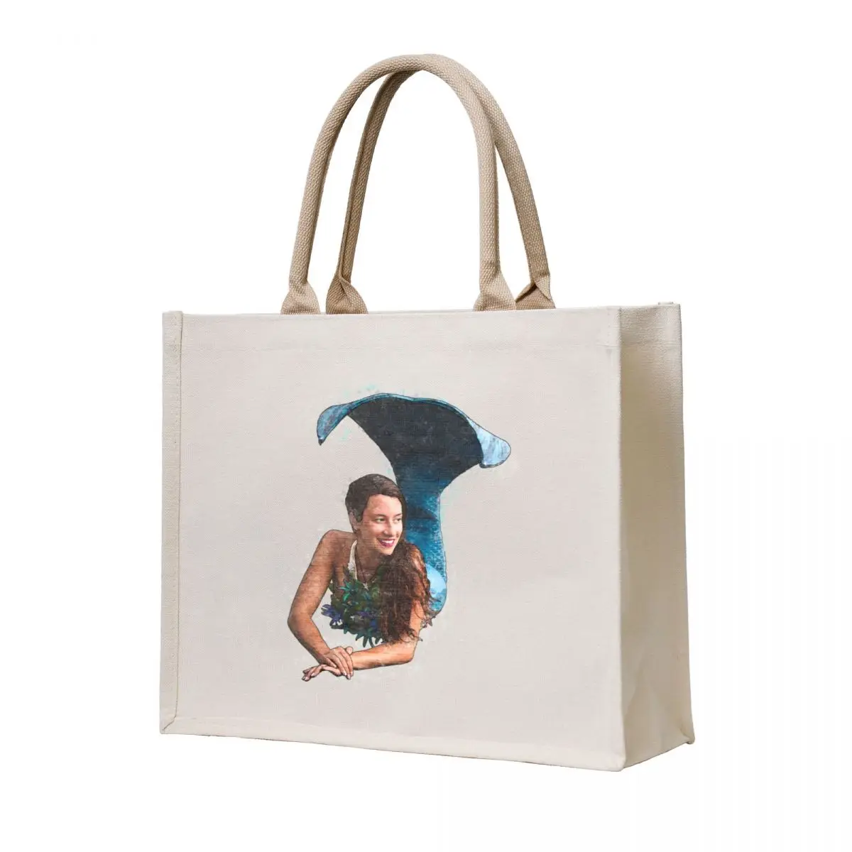 

Mermaid Danielle Watercolour 1 Tote Bag Women's shopper cute tote bag Handbags
