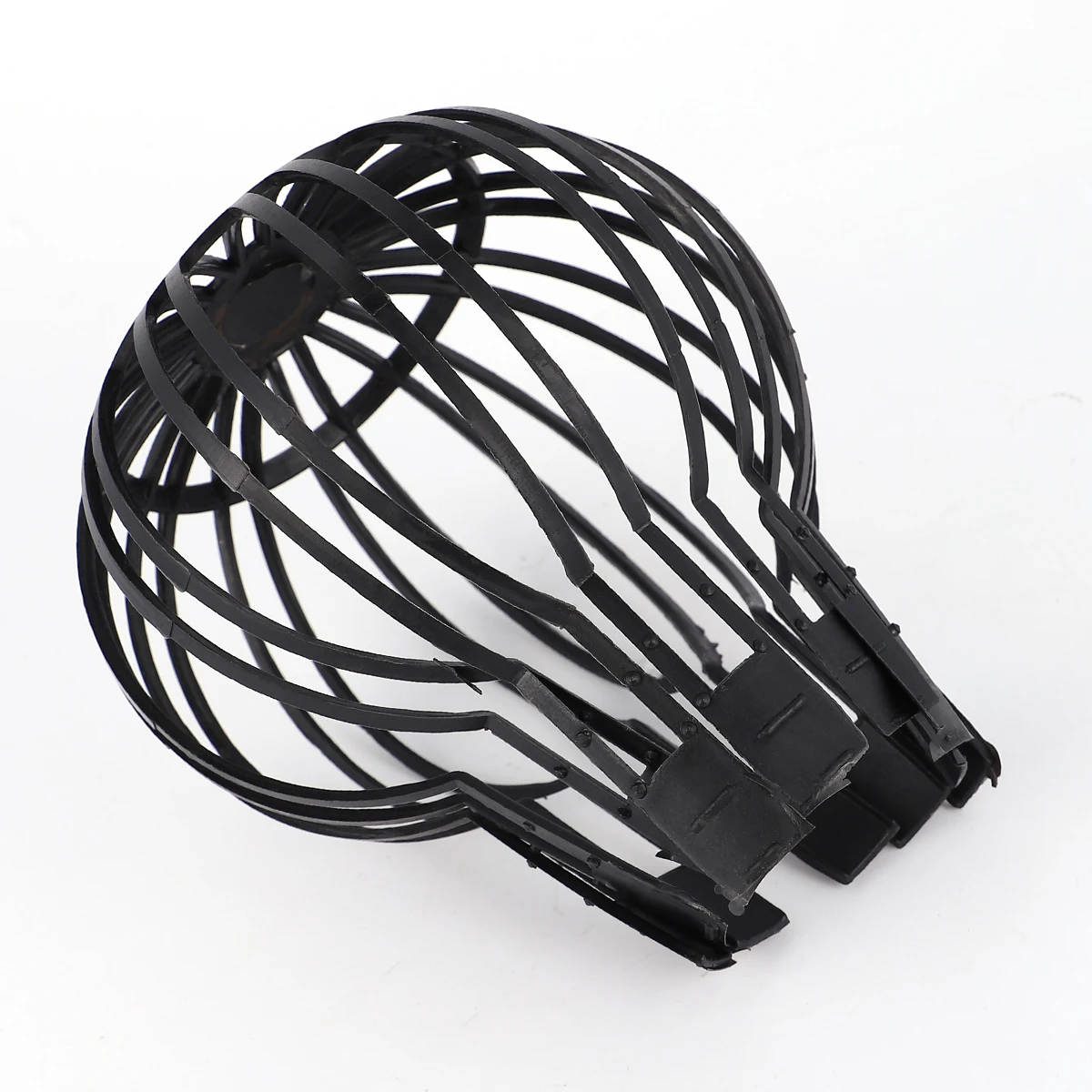 

2 pcs Downspout Guard Roof Gutter Filter Black Funnel Shield Prevent Leaves Debris Clogging Extend Plastic Gardening