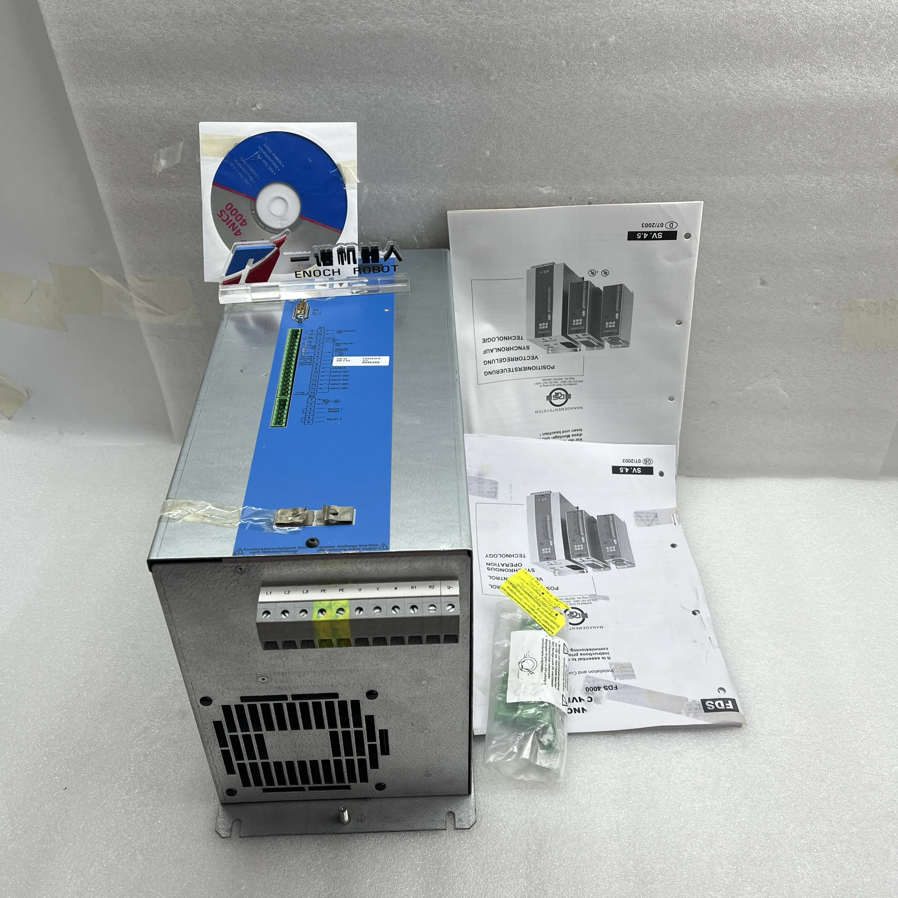 FDS4220 B Servo Driver FDS4220/B Brand New Without Packaging with Instruction Manual and System Disc in Stock