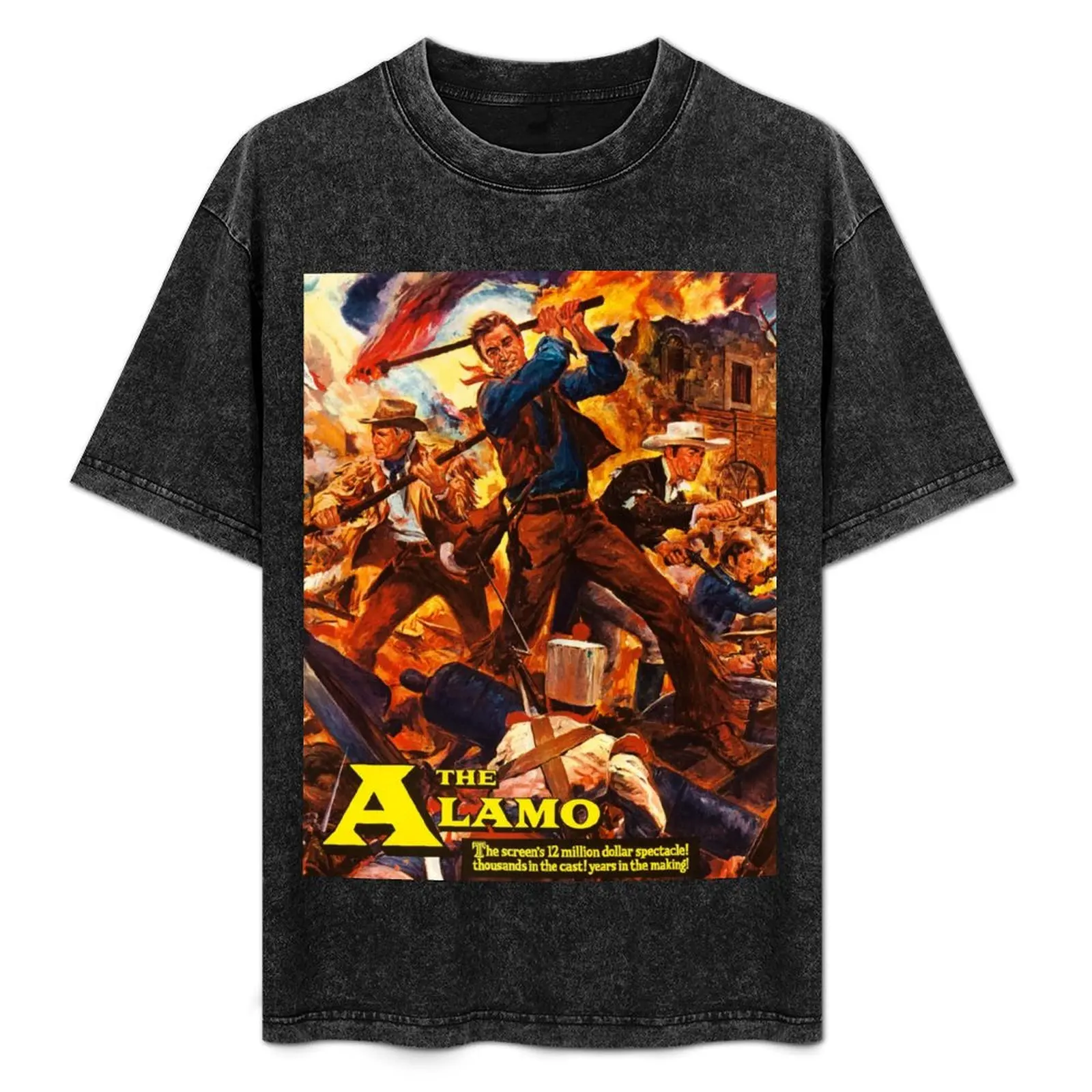 

The Alamo (1960) Poster T-Shirt Breathable Mesh Panel T-Shirt
