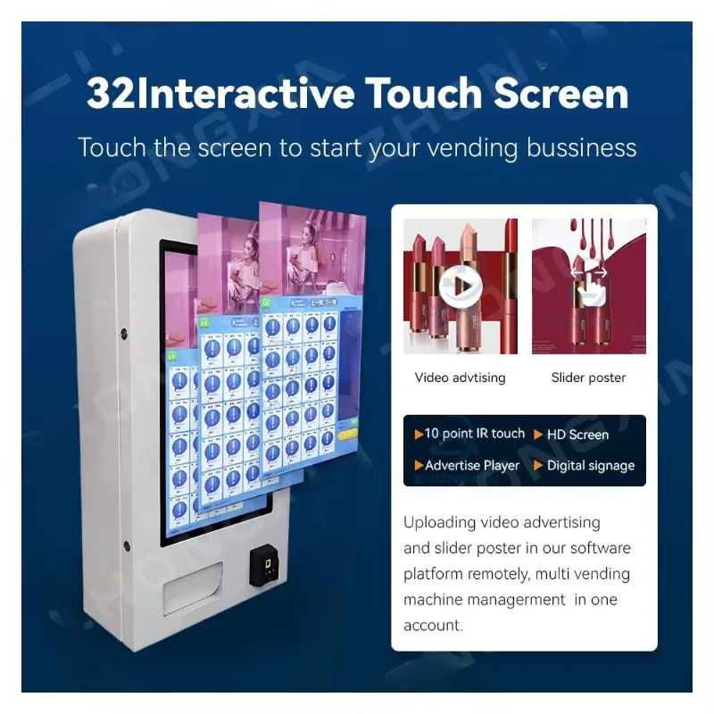 Beauty Vending Machine Low Cost Effective Touch Screen for Salon Hair
