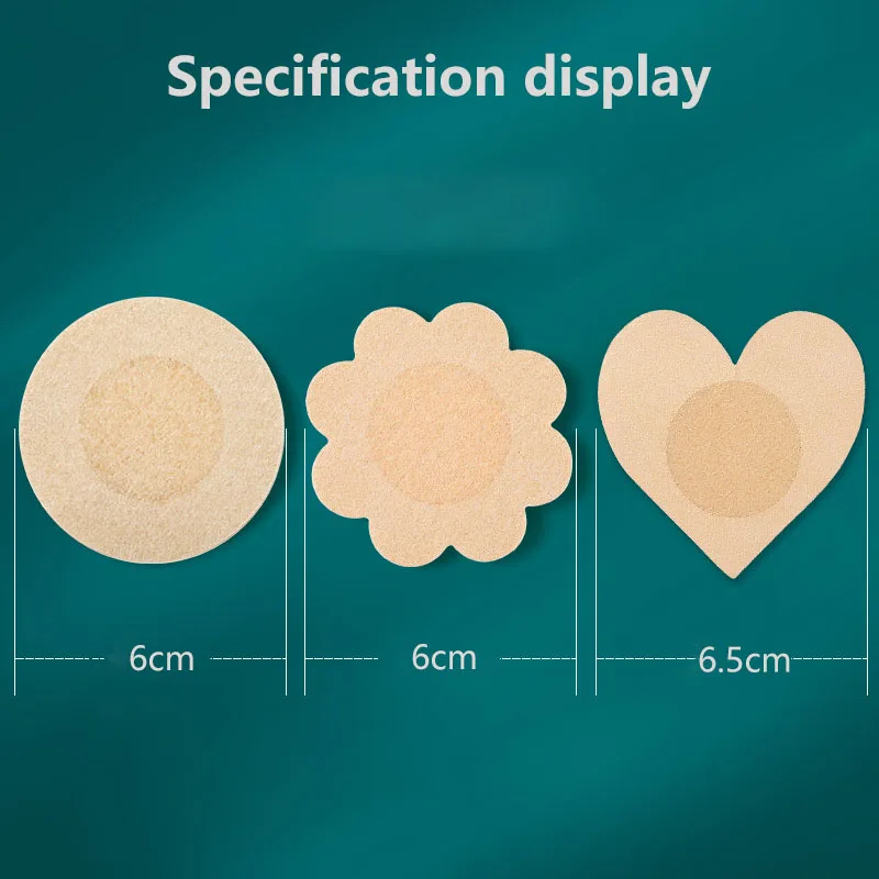 20/50/100pcs หัวนมครอบคลุมสติกเกอร์ผู้หญิงกาวแบบใช้แล้วทิ้งที่มองไม่เห็น Self-Adhesive สติกเกอร์หน้าอก