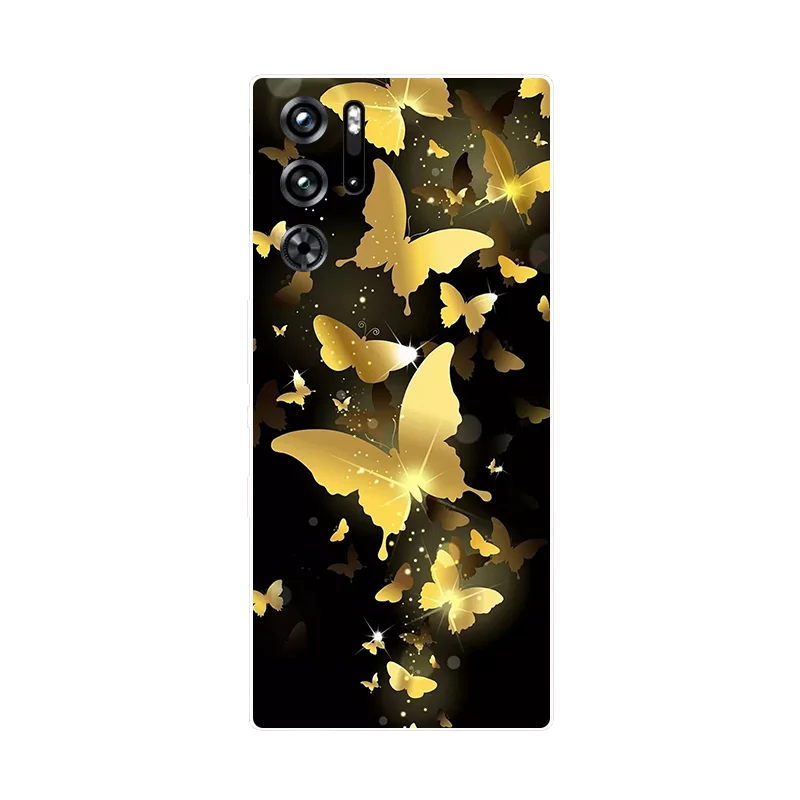 حافظة سيليكون لـ red magic 9 pro plus ، غطاء خلفي ناعم من البولي يورثين الحراري ، مطلي بالذئب ، لـ nubia