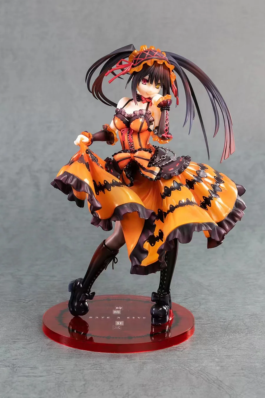 100% Original:anime DATE A LIVE Tokisaki Kurumi 1/8 PVC Action Figure Anime Figure Model Toys Figure Collection Doll Gift