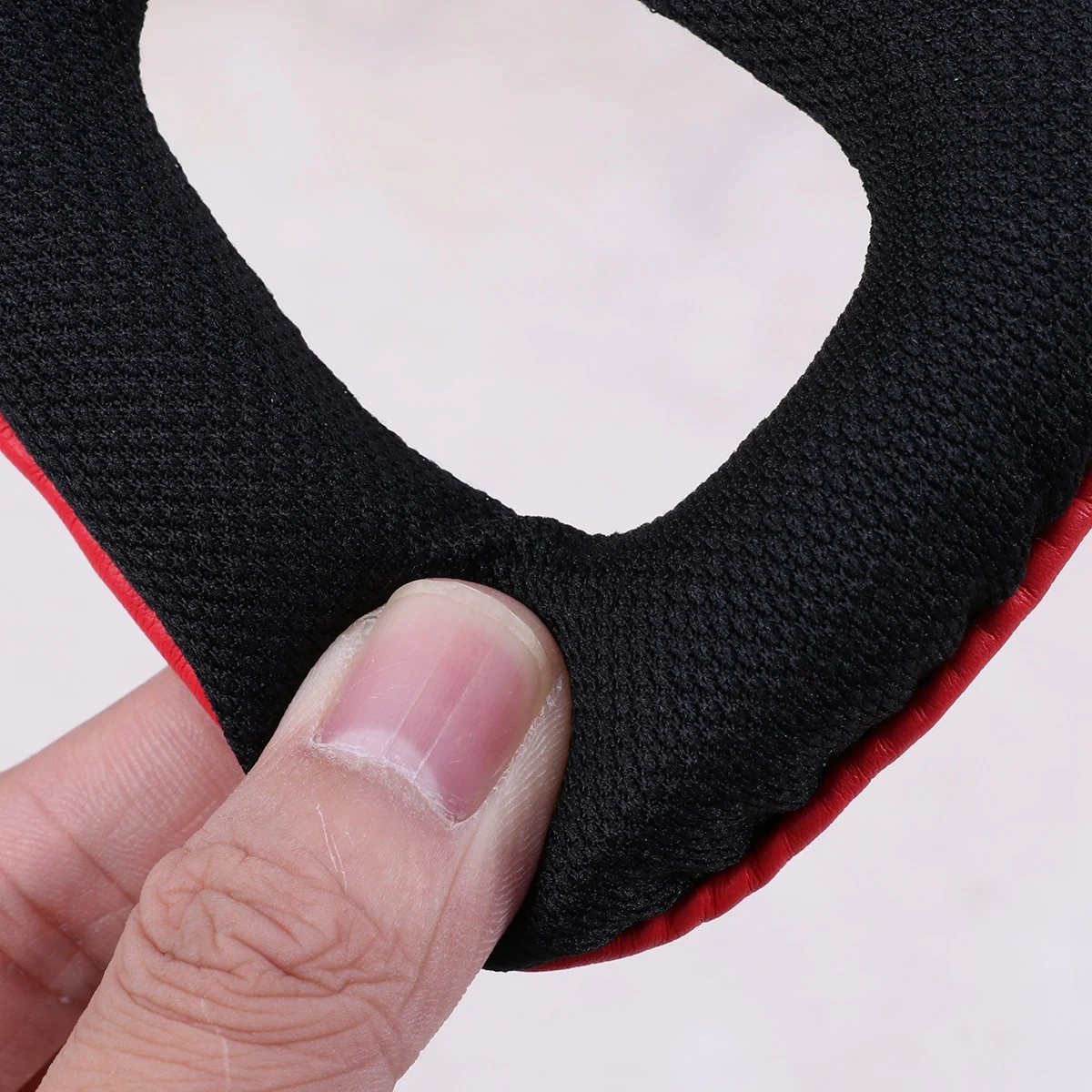 

Pair Headphone Ear Pads Replacement Headband Cushion Red Black Compatible G430 G930 Comfortable Foam Mesh Ear Pads Bass Enhance