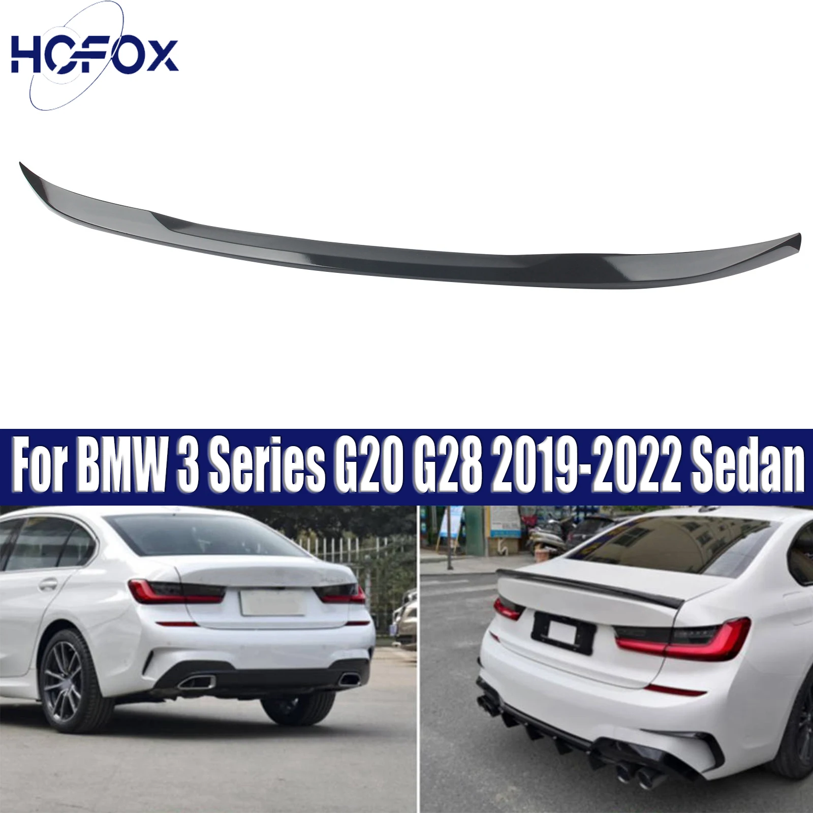 

For BMW 3 Series G20 G28 2019-2022 Sedan Car Rear Trunk Spoiler Wing Bodykits