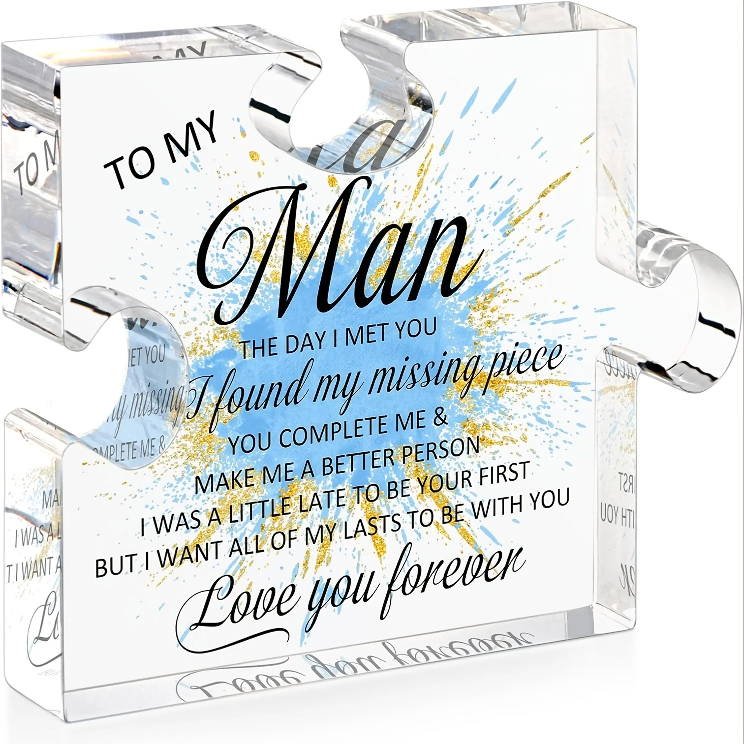 To My Man Gifts Husband Gifts Romantic Gifts for Him Gifts for Husband Boyfriend I Love You Gifts for Him Christmas Gifts