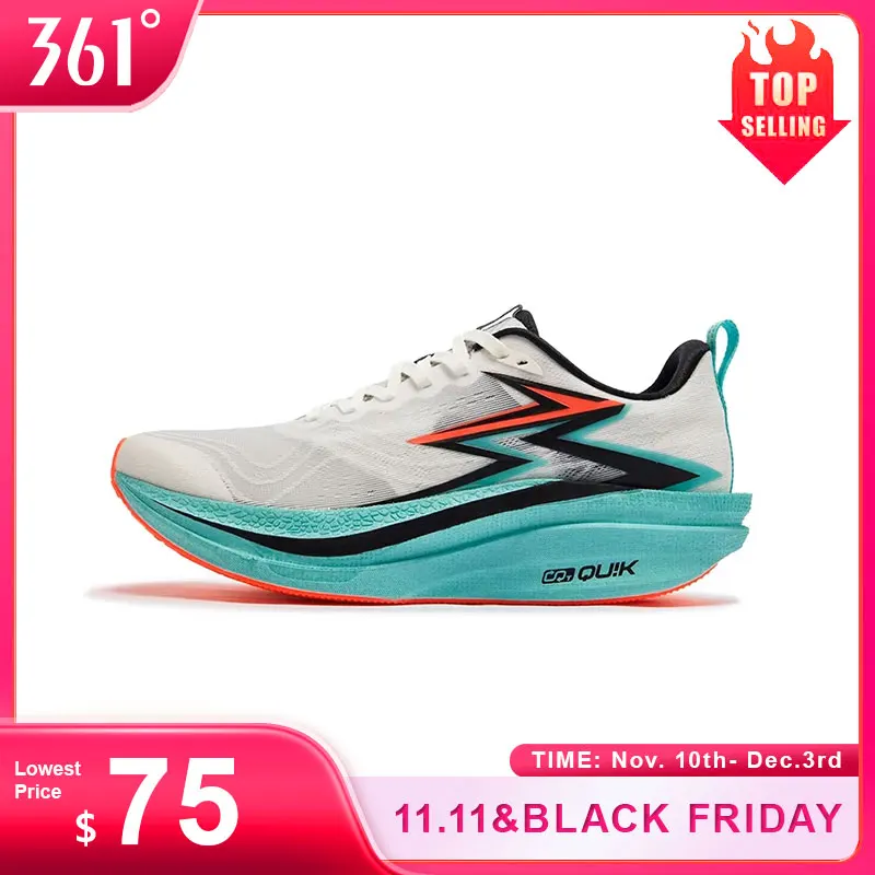 

Мужские кроссовки 361 Degrees Flame 4.0 MIX, гоночные марафонские стабильные износостойкие мужские кроссовки для бега с карбоновой пластиной 672512204