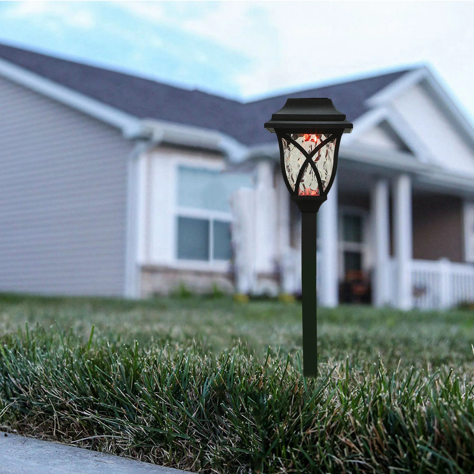 

4Pcs Solar Yard Lights Waterproof Outdoor LED Lawn Lights Energy Saving Garden Walkway Lamp Courtyard Solar Light