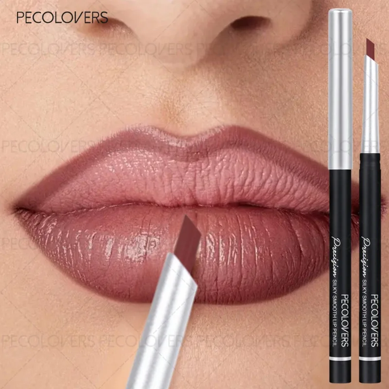 Matita labbra multicolore, difficoltà Il contorno delle labbra, non si insegna per labbra affascinanti, non si asciuga, cosmetici per labbra
