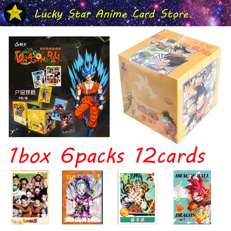 Dragon Ball Card Super Saiyan Limited Cards Son Goku SSR Rare Flash Cards Anime Characters Collection Card Children's Toy Gift