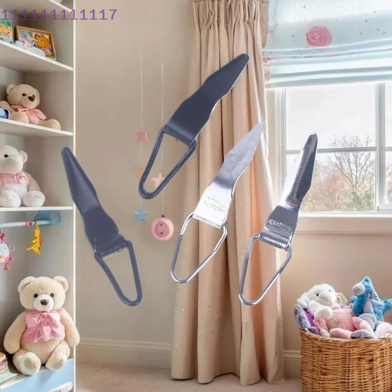 10 قطعة DIY إغراء ملحق أسود فضي الفولاذ المقاوم للصدأ هوك حارس ل إغراء يطير للطي قضيب بناء مكون إصلاح #1