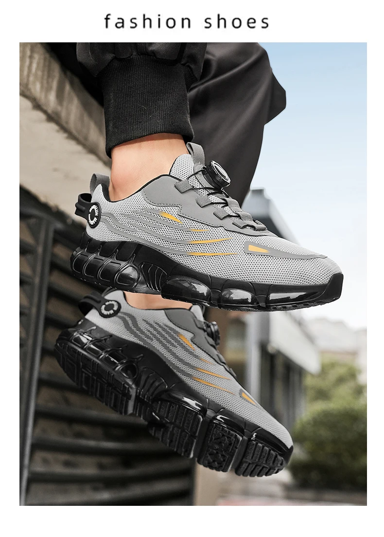 Herren Low-Cut Freizeitschuhe mit minimalistischem Sporttrend, fließende Board-Schuhe, leichte Polsterung, starker Grip, atmungsaktiv – Detail 10