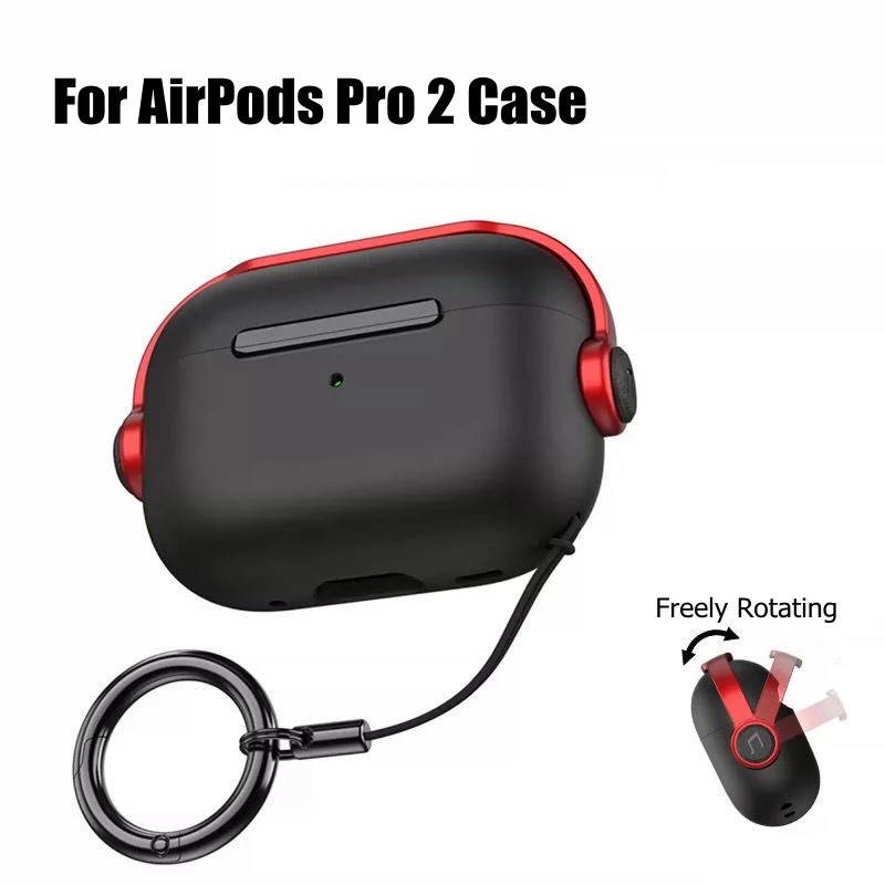 For AirPods 3 Pro 2 1 Case Soft Silicone Cover for AirPods Pro 2 Pro2 2nd USB C 2023 Case Lock Earphone Funda Air Pods Pro Case