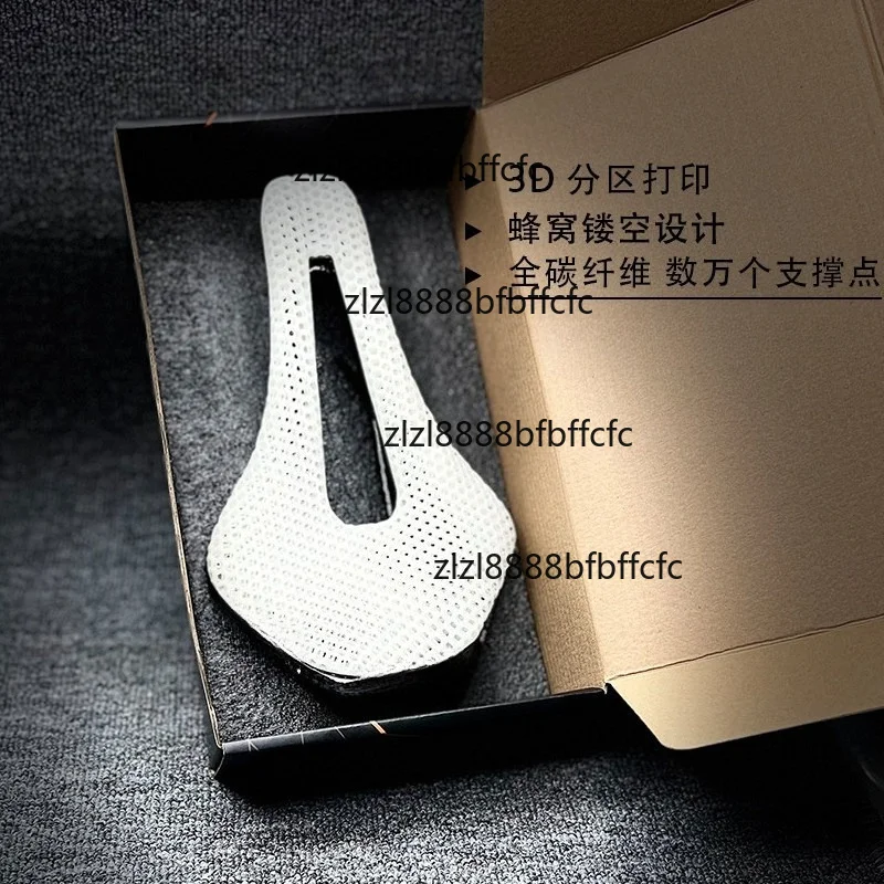 Suitable for bicycle seat cushion 3d print road mountain bike seat cushion hollow riding saddle bag（1pcs）