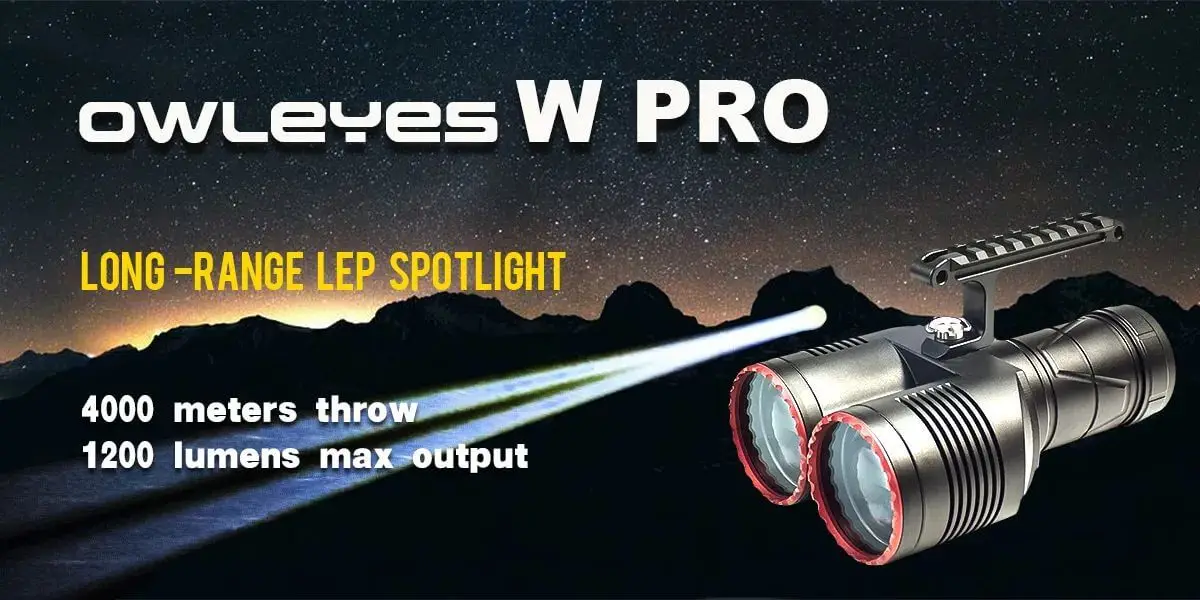 Maxtoch OWLEYES W Pro V2.0 LEP SpotLight