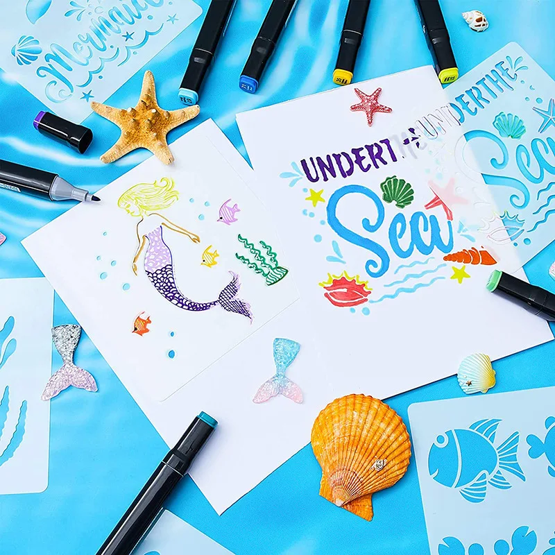 20 шт./набор, шаблоны для рисования