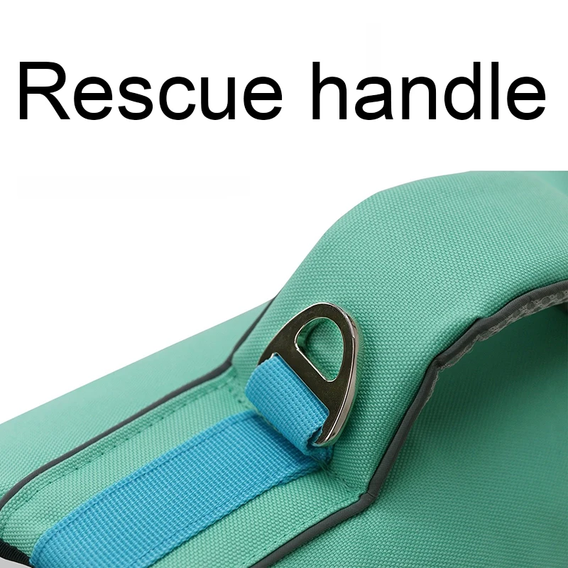 Dog Swimming Clothes Pet Dog Life Jacket Enhanced Buoyancy Safety Vest with Handle for Small Medium Dogs Cat Pet Surfing Costume view 5
