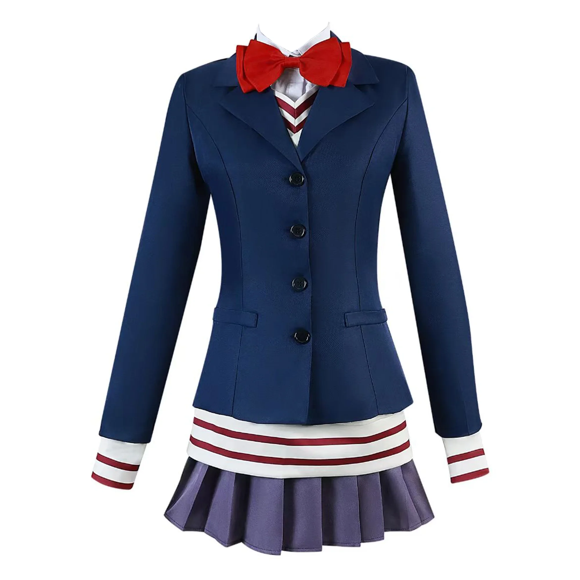 

Anime DAN DA DAN Cosplay Aira Shiratori Costume Party Uniform Full Set Female School JK Suit