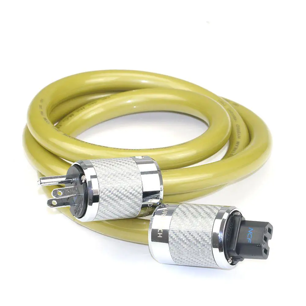 VDH Mainsstream 7-core, single crystal copper silver-plated power amplifier CD machine power cord