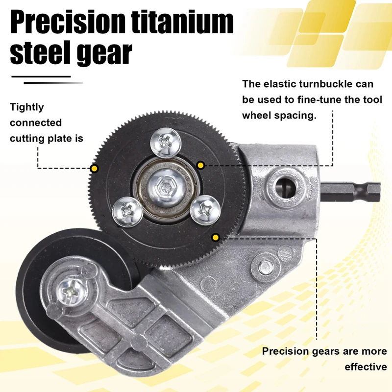Taladro eléctrico Universal, cortador de placa de corte, herramienta de corte de hoja, máquina de tijeras perforadoras de placa de corte de chapa de Metal