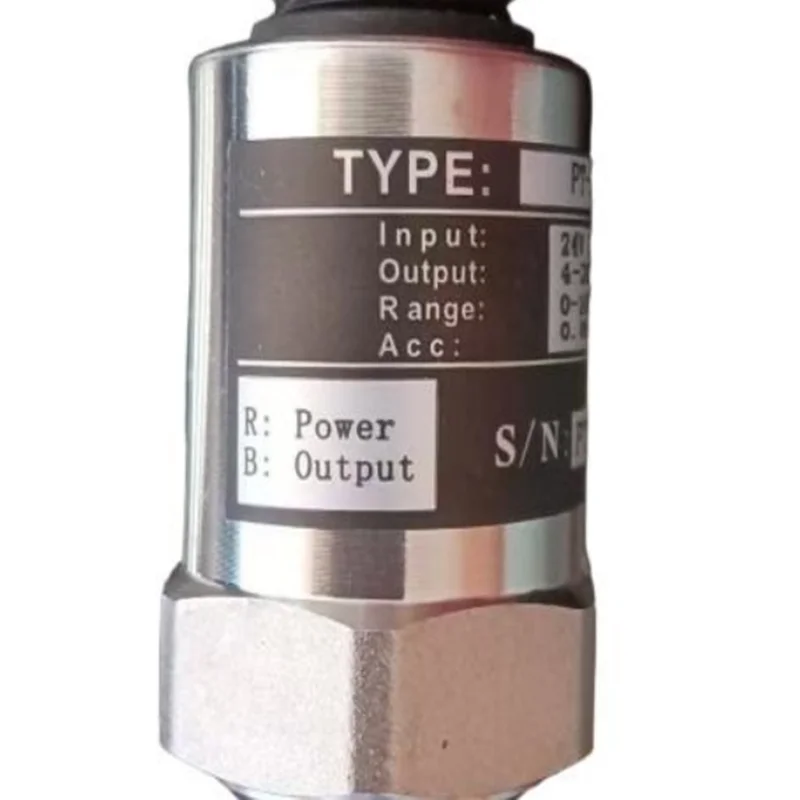 Przemysłowy przetwornik 24V do zastosowań hydraulicznych, pneumatycznych i olejowych, czujnik ciśnienia G1/4 PT-506