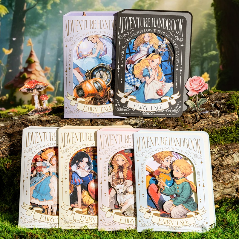 

6 упаковок/лот, серия «Сказочные приключения», милая ретро декоративная бумажная наклейка