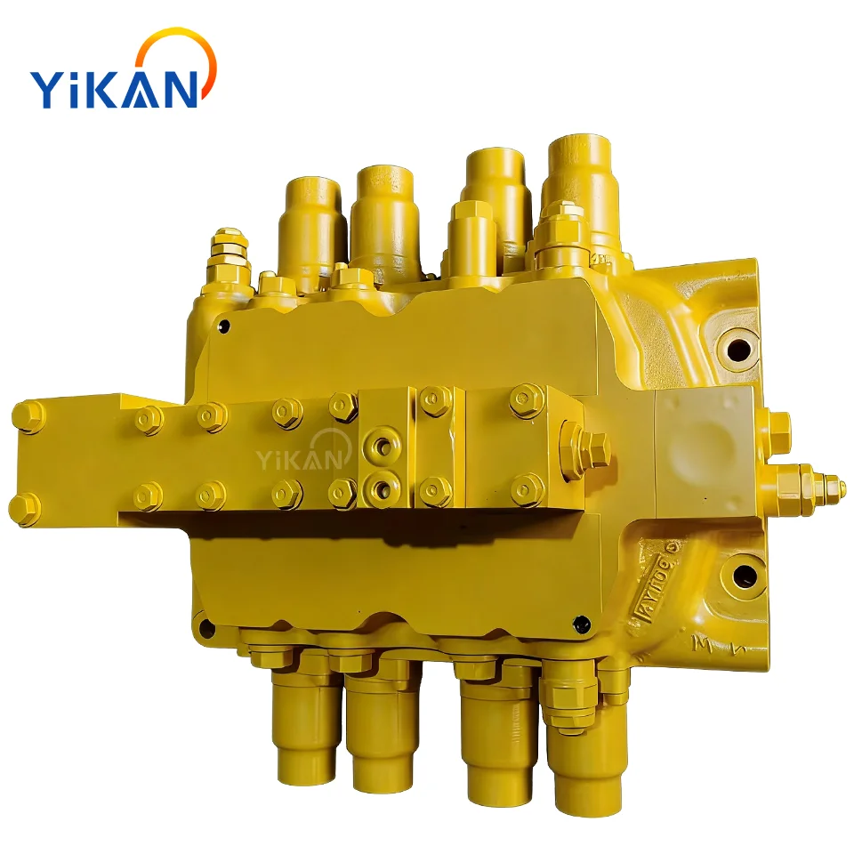 YIKAN High Quality Hydraulic Main Control Valve 709-14-94001 for Crawler Excavator PC1250-8 Series Wooden for Packaging