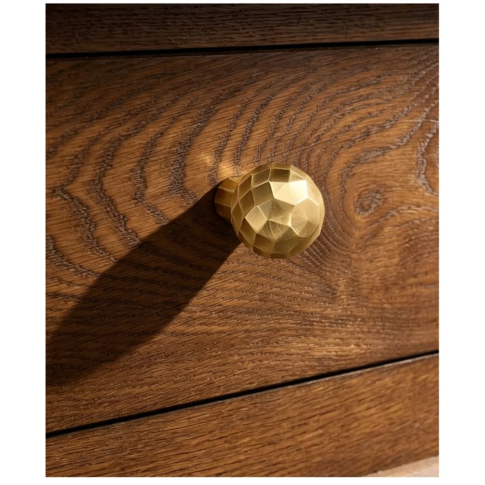 

2pcs Vintage Zinc Alloy Single Hole Cabinet Handle Bronze Drawer Pull For Kitchen Bedroom Furniture Home Hardware Accessories