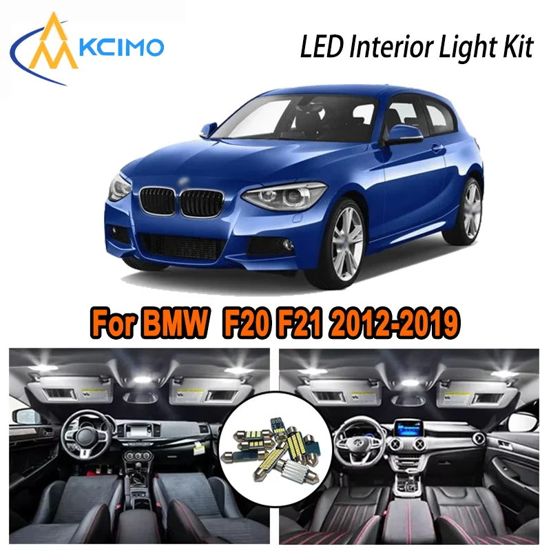 

For BMW F20 F21 2012-2019 2013 2014 2015 2016 2017 2018 LED Interior Dome Map Trunk Light Kit Car Led Lamps Canbus No Error