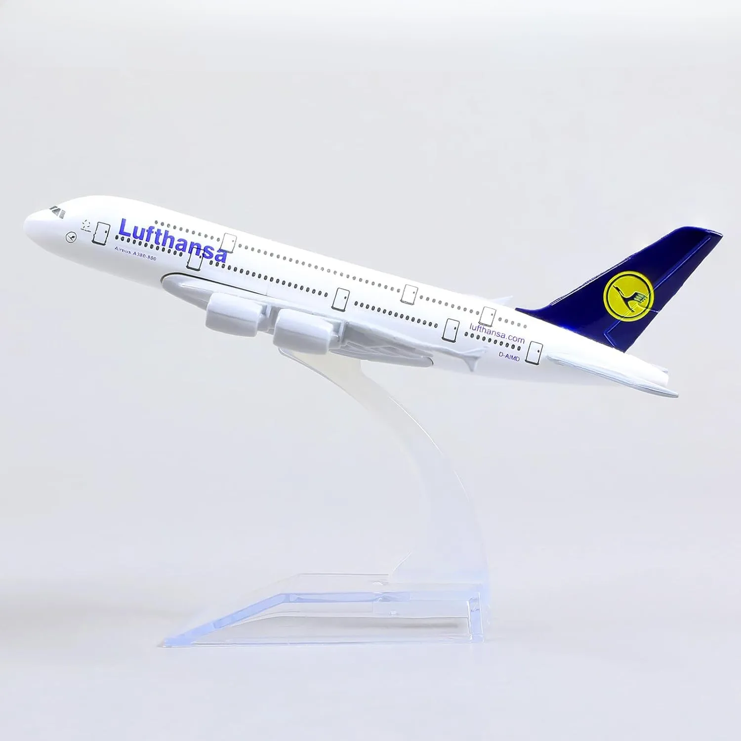 

1/400 scale A380 Model Plane for Lufthansa Diecast Metal Airplane Model kit Toy Airplane Model Collection Kids Children Gift