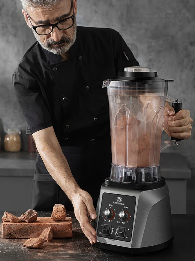 Soybean milk machine commercial freshly ground, residue-free and filter-free high-power and large-capacity wall breaking machine