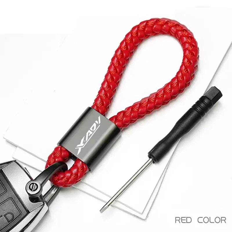 For Honda XADV X-ADV 750 2017-2026 X-ADV750 XADV-750 Car Logo Keychain Suede Key Chain Metal Keyring Decoration Accessories view 4